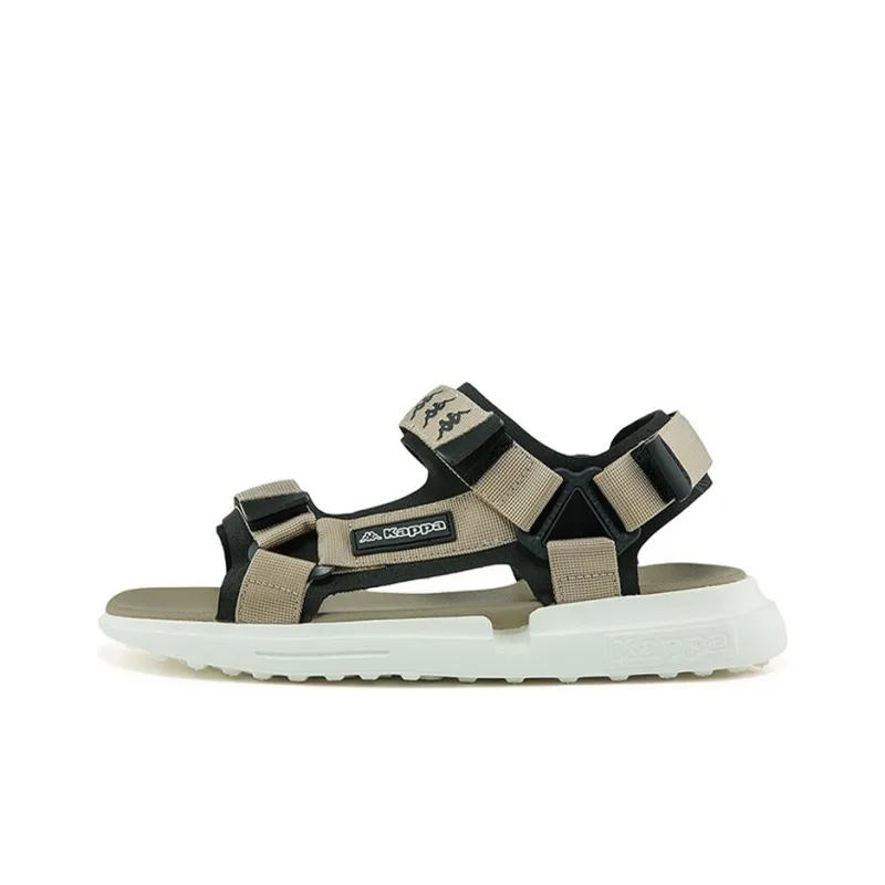 Kappa Beach Sandals Unisex Gray Army Green-0