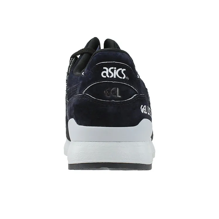 Asics Gel-Lyte 3 Wear-resistant And Lightweight Low-Top Running Shoes Men's Black Gray Color-4