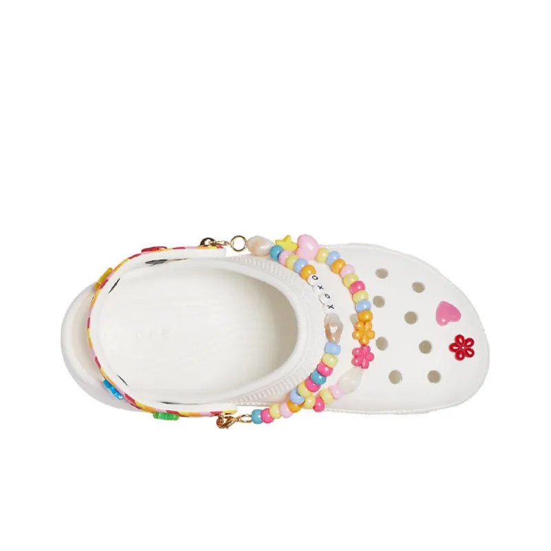 Crocs Breathable White Sandals Women's-3