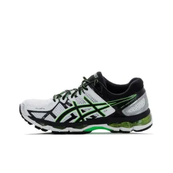 Asics Gel-Kayano 21 Wear-Resistant Low-Top Running Shoes Men's White Black Multicolor