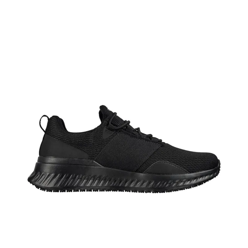 Skechers Work Casual Shoes Men Low-Top All Black-1