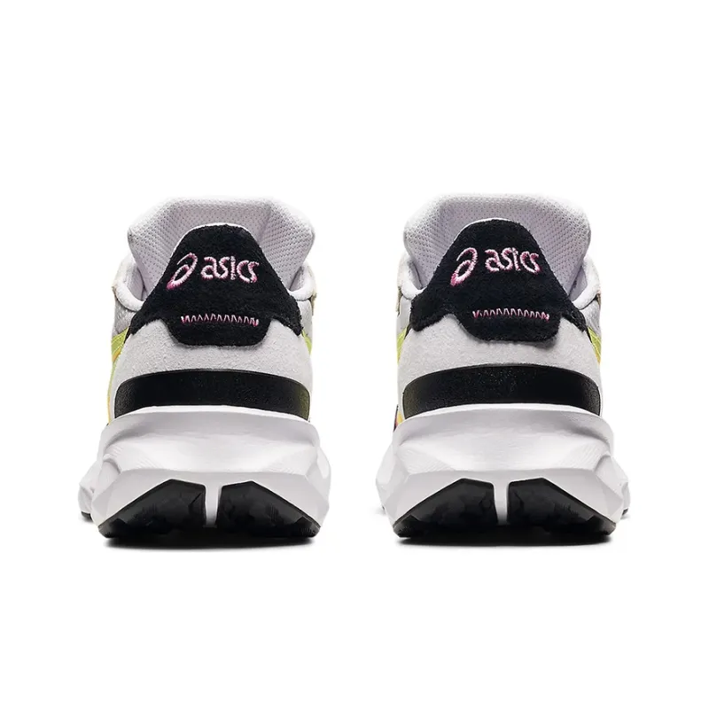Asics Tarther Blast Wear-Resistant Low-Top Running Shoes Women's White Yellow-4
