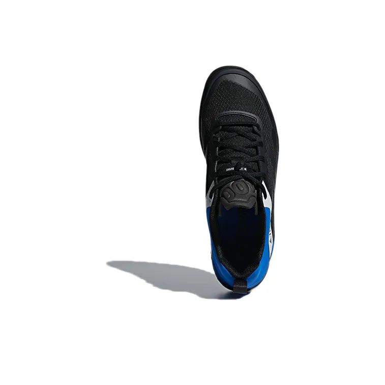 Adidas Terrex Trail Cross SL Slip-Resistant Low-Top Trekking Shoes Men's Blue Black-4