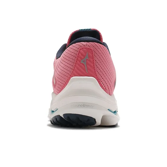 Mizuno Women's Wave Rider 24 'Pink Navy' Women's-3