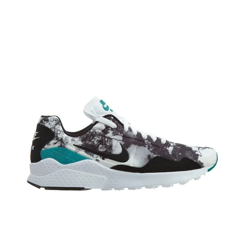 Nike Air Pegasus 92 Anti-Slip Wear-Resistant Breathable Lightweight Low-Top Running Shoes Men's White Gray Blue-1