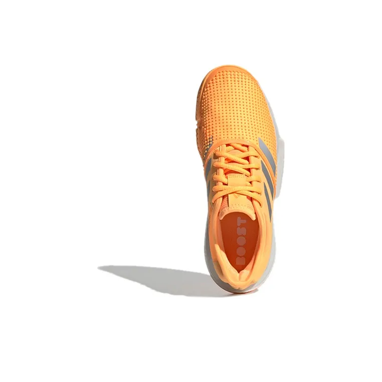 Adidas SoleCourt 'Flash Orange' Women's-4