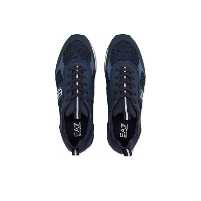 EMPORIO ARMANI Side Stripe Lace-Up Sneakers-1