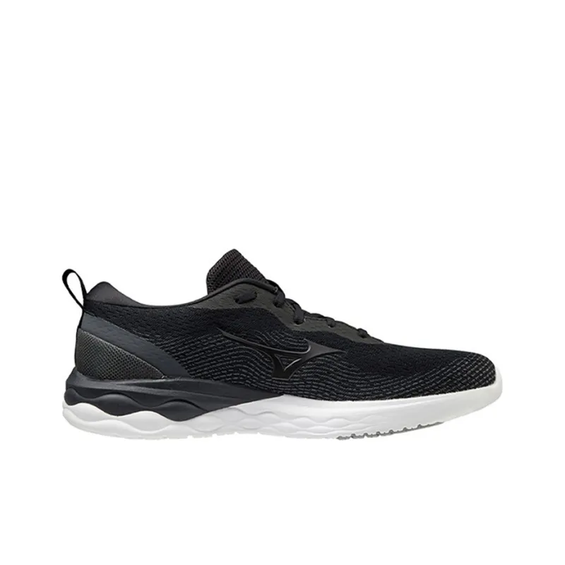 Mizuno Men's Wave Revolt 'Black White'-1