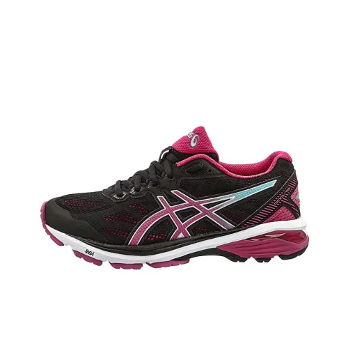 Asics GT-1000 5 Running Shoes Women's Low-Top Black/Pink