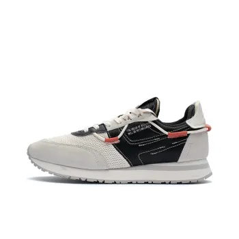 LiNing Shattered Stars Lightweight Rebound Low Top Running Shoes Men's Black