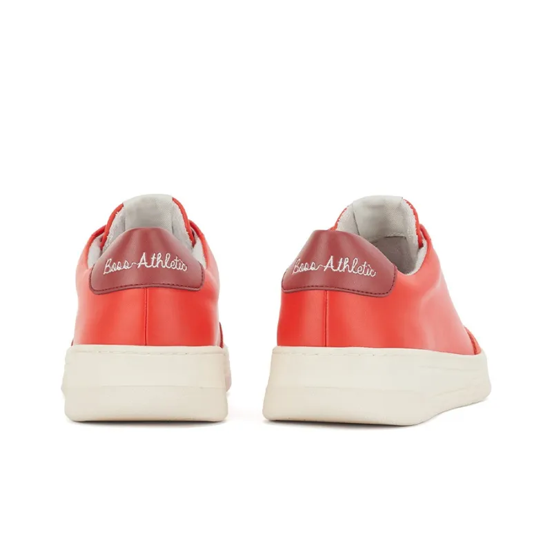 HUGO BOSS Skateboard Shoes Men Low-Top Orange-3