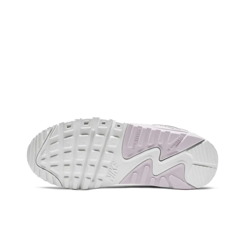 Nike Air Max 90 Leather 'White Light Violet' Gs-5