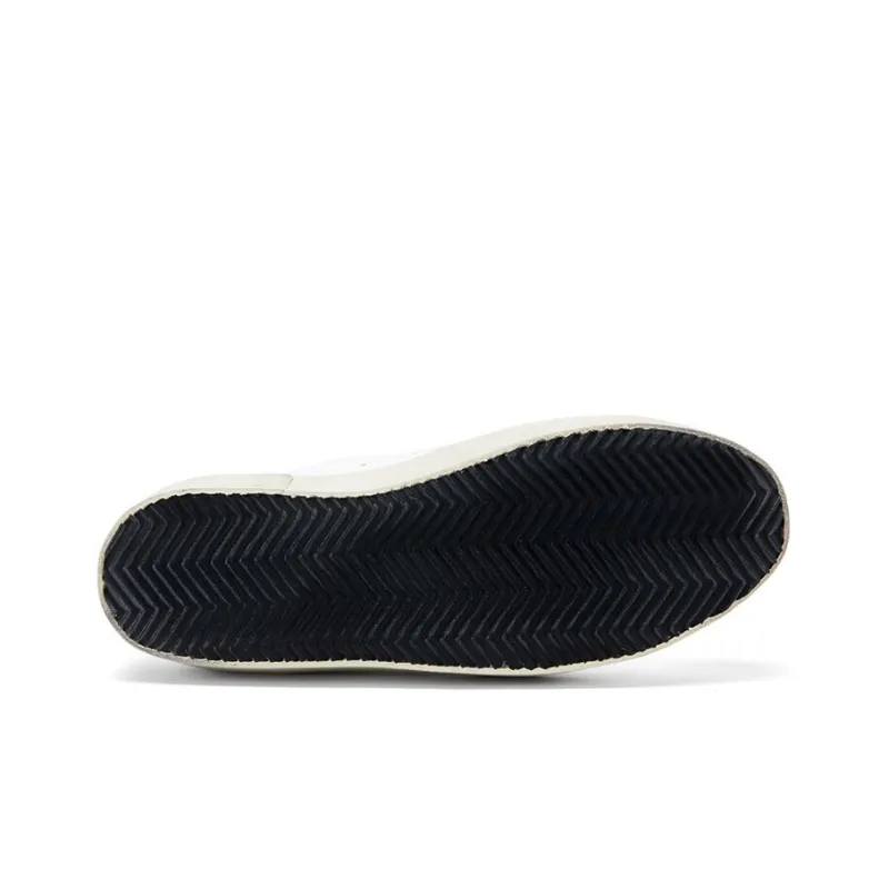 Golden Goose Hi Star Stylish Skateboarding Shoes Men's White-4