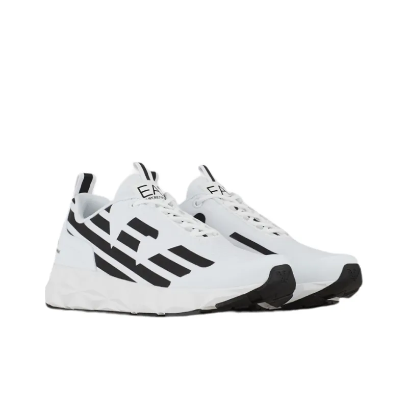Ea7 EMPORIO ARMANI Two-tone Lace-up Sneakers-2