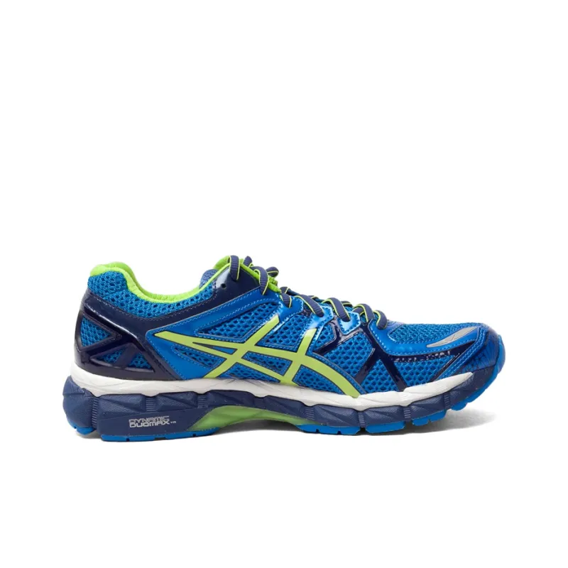 Asics Gel-Kayano 21 Running Shoes Men Low-Top Ocean Blue/Yellow-1