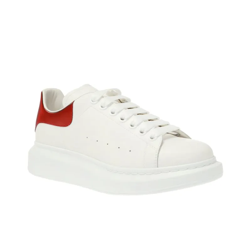 Alexander McQueen Oversized Sneaker 'White Lust Red' Women's-1
