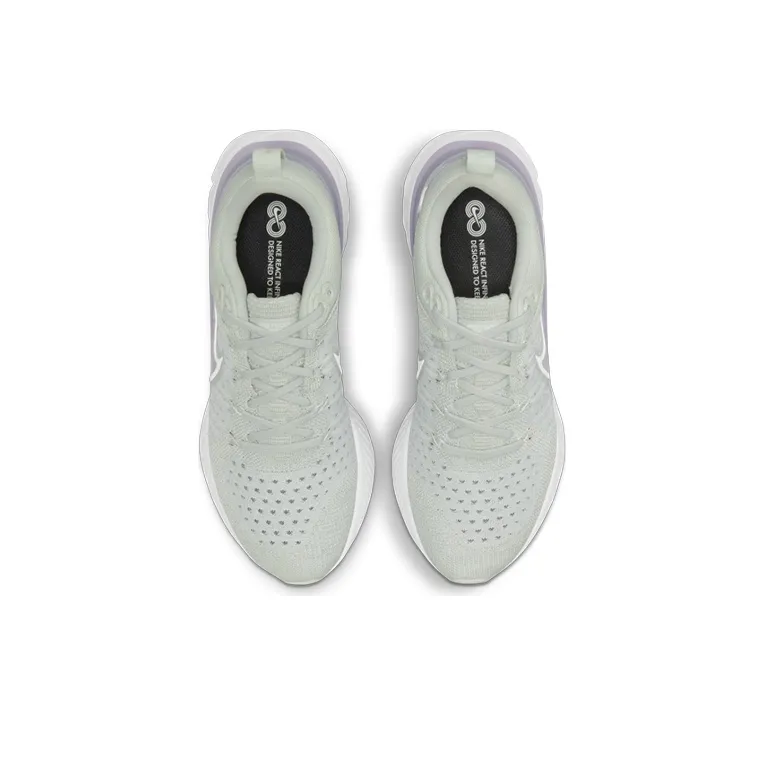 Nike React Infinity Run Flyknit 2 Light Silver Lilac Women's-3