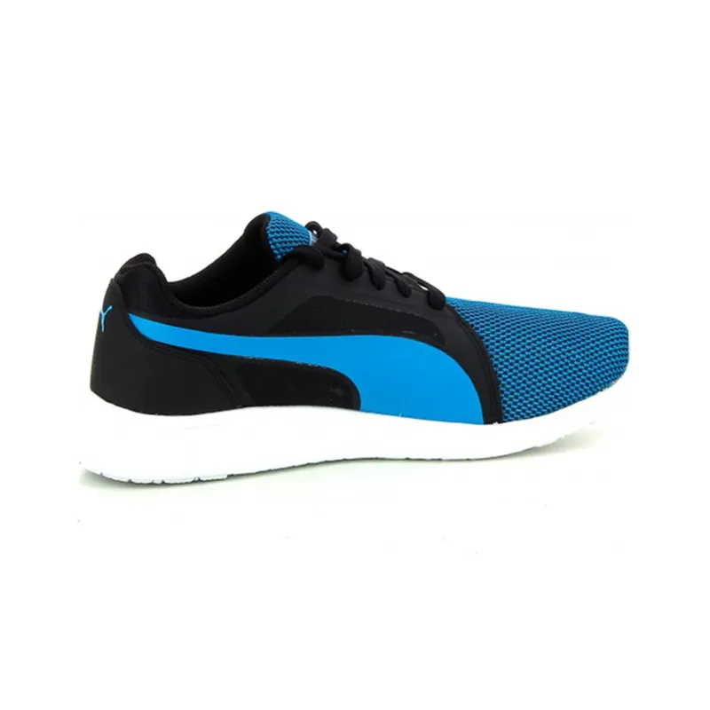 PUMA St Trainer Evo Tech Cushioned Wear-Resistant Breathable Low-Top Running Shoes Men's Black Blue-2