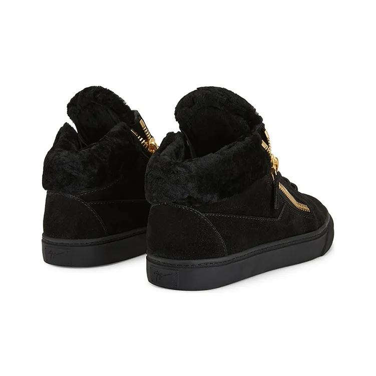 Giuseppe Zanotti Kriss Suede Mid top Sneakers Women's-3