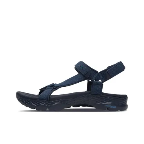 Skechers Go Walk Outdoor Beach Sandals Men Marine Blue