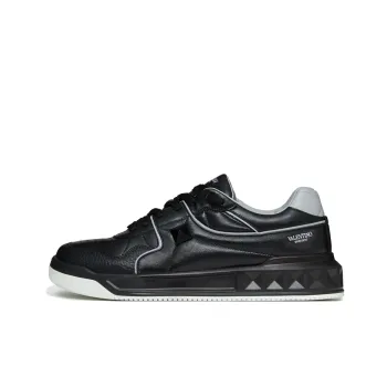 Valentino One Stud Low 'Black Grey'