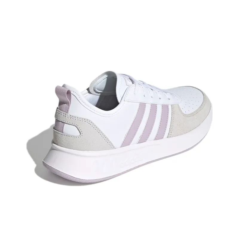 Adidas Court 80s 'White Gray Purple' Women's-3
