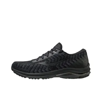 Wave Rider Mizuno 24 Waveknit 'Black Grey'