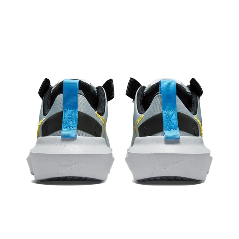 Nike Crater Impact Sports Shoes Grey/Blue/Yellow GS-4