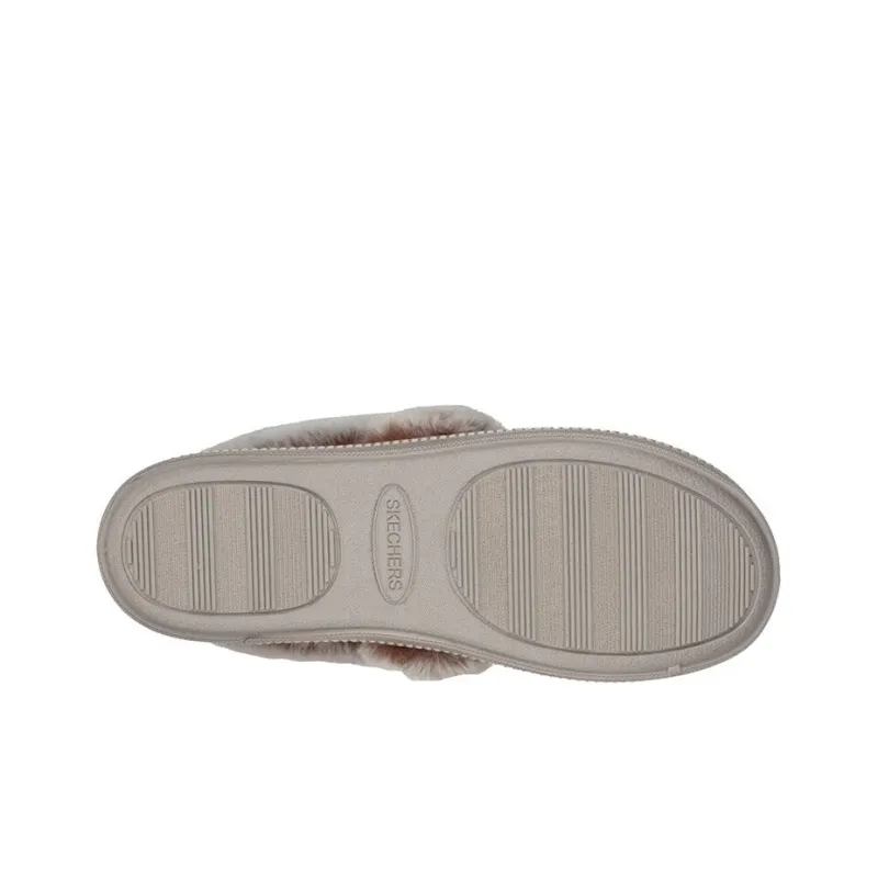 Skechers Cozy Campfire-Slumber Party Anti-Slip And Wear-Resistant Warm Low-Top Casual Shoes Women's Taupe-3