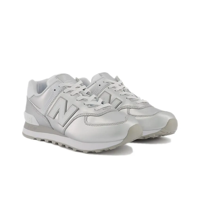 New Balance 574v2 Silver Women's-2