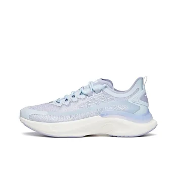 Anta High Speed Breathable Cushioning Wear Resistant Low Top Running Shoes Women's Blue Purple