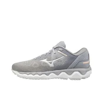 Mizuno Horizon 5 Wear-Resistant Low-Top Running Shoes Women's Gray White