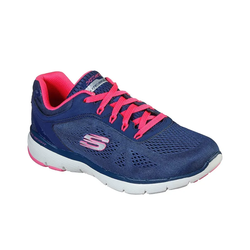 Skechers Flex Appeal 3.0 Femei Low-Top Running Shoes Women's Blue Red-2