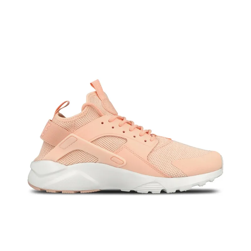 Nike Air Huarache Run Cushioned Anti-Slip Wear-Resistant Breathable Lightweight Low-Top Running Shoes Men's Pink White-1
