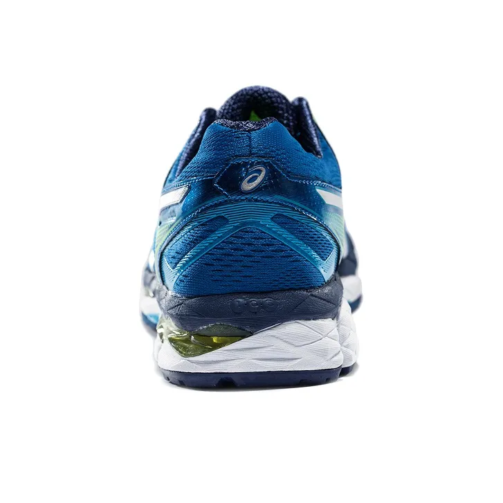 Asics Anti-Slip Wear-Resistant Low-Top Running Shoes Men's Blue-3