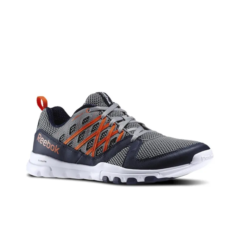 Reebok Sublite Train 2.0 Running Shoes Men Low-Top Gray/Blue/Orange-2