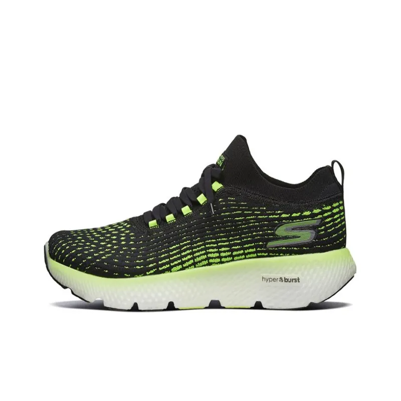 Skechers Running Shoes Men Low-Top Black/Lemon-0