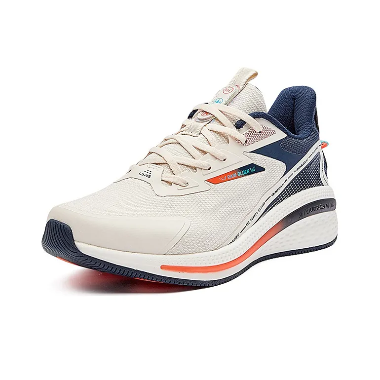 361° Rain Screen Q Tun Rain Screen Technology Cushioning Low Top Running Shoes Men's Sago-2