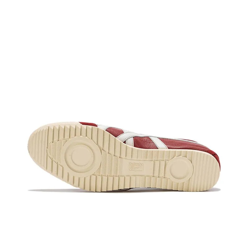Asics Onitsuka Tiger Mexico 66 Deluxe Nm Burgundy White-4