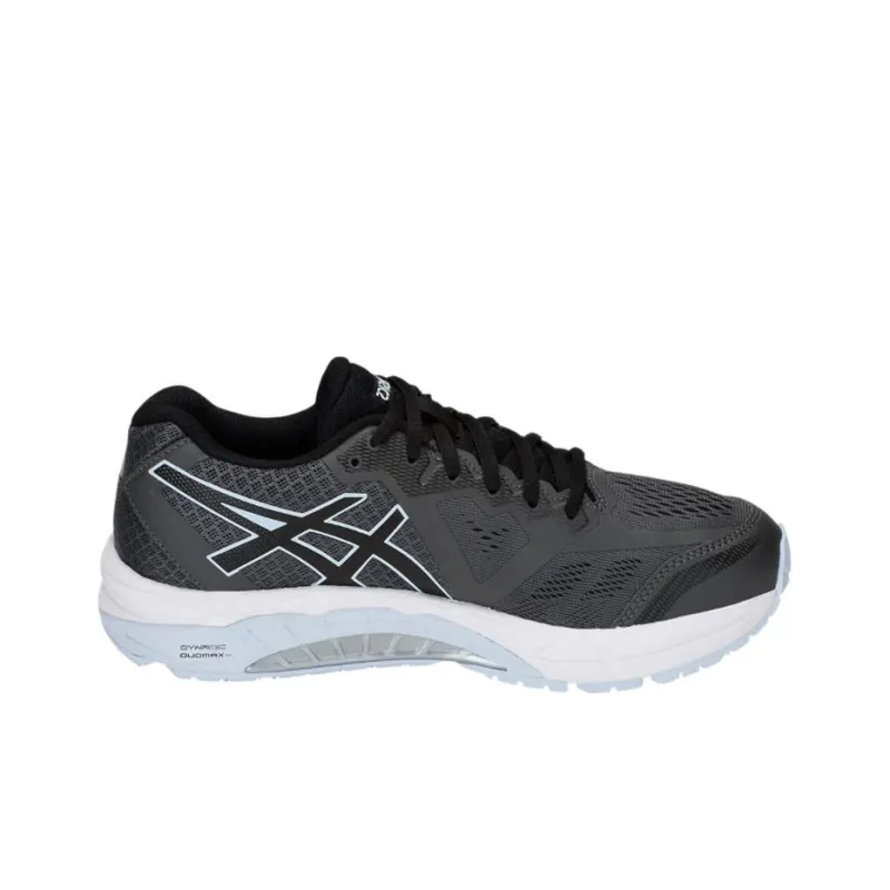Asics Gel-Foundation 13 Breathable Wear-Resistant Slip-Resistant Low-Top Running Shoes Women's Gray Black D-Width-1