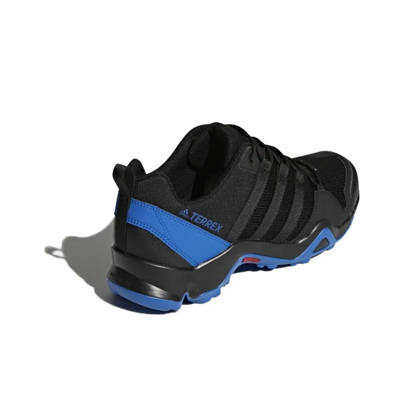 Adidas Terrex Ax2r Low-Top Trekking Shoes Men's Black Blue-3