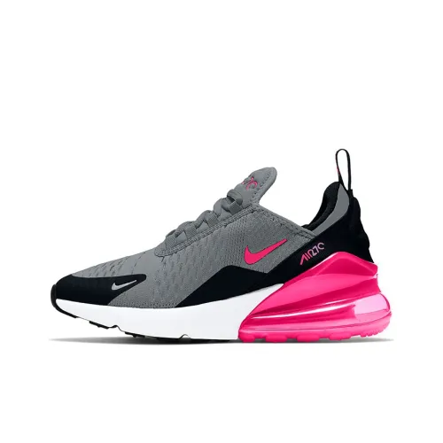 Nike Air Max 270 Smoke Grey Hyper Pink GS