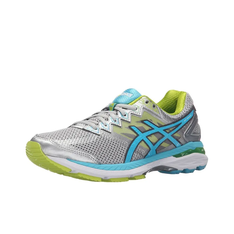 Asics GT-2000 4 Anti-Slip Wear-Resistant Low-Top Running Shoes Women's Gray Blue-2