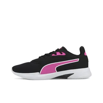 PUMA Jaro Neon Low Running Shoes Black/Pink/White Women's