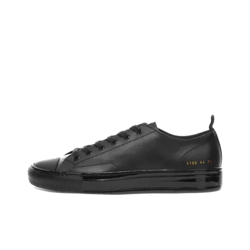 COMMON PROJECTS Skateboard Shoes Men Low-Top Black