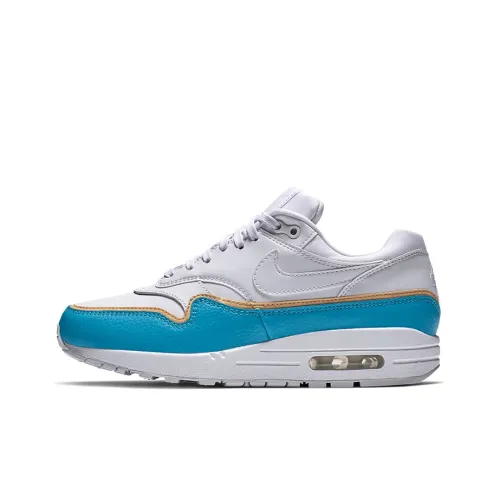 Nike Air Max 1 Liner White Blue Women's