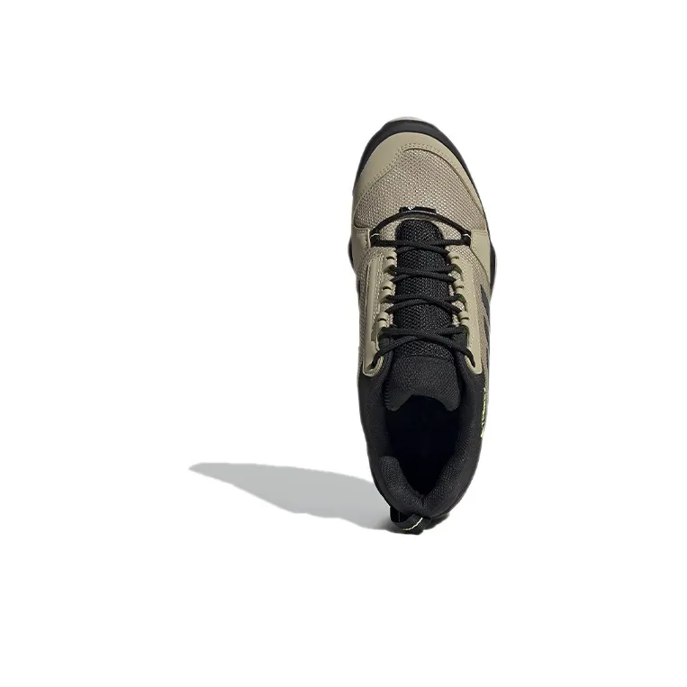 Adidas Terrex AX3 GTX Hiking Wear Resistant Low Top Outdoor Shoes Men's Brown Black-4