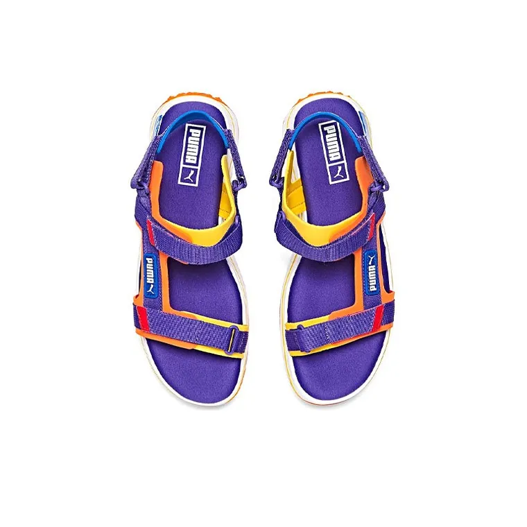 PUMA Future Rider Game On Sandal 'Purple White'-2