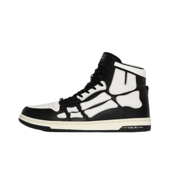 AMIRI Skel Top High 'Black White'
