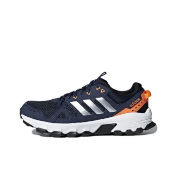 Adidas Rockadia Trail Low-Top Running Shoes Men's Blue White Orange